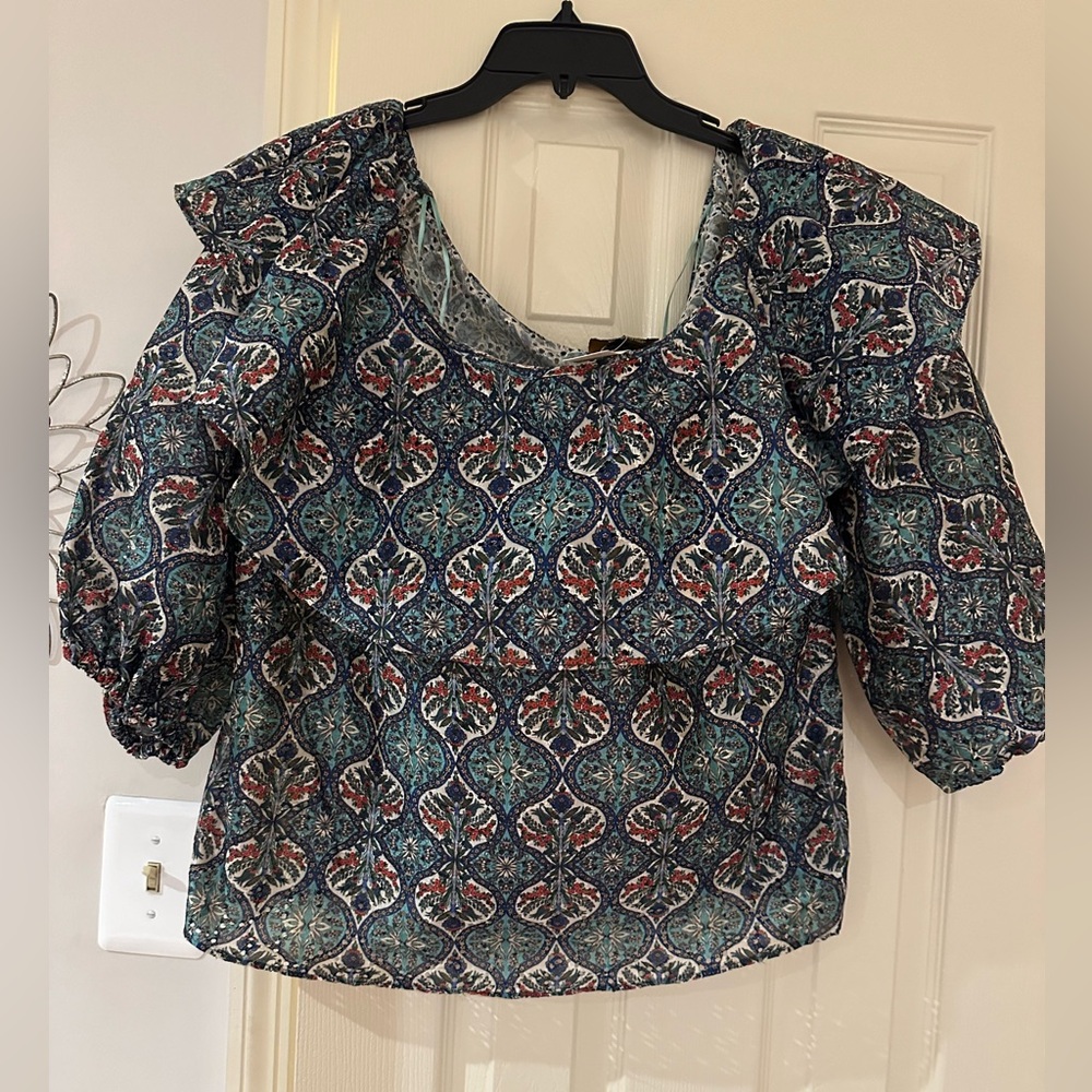New Sachin+Babi  Lace Top, size XL